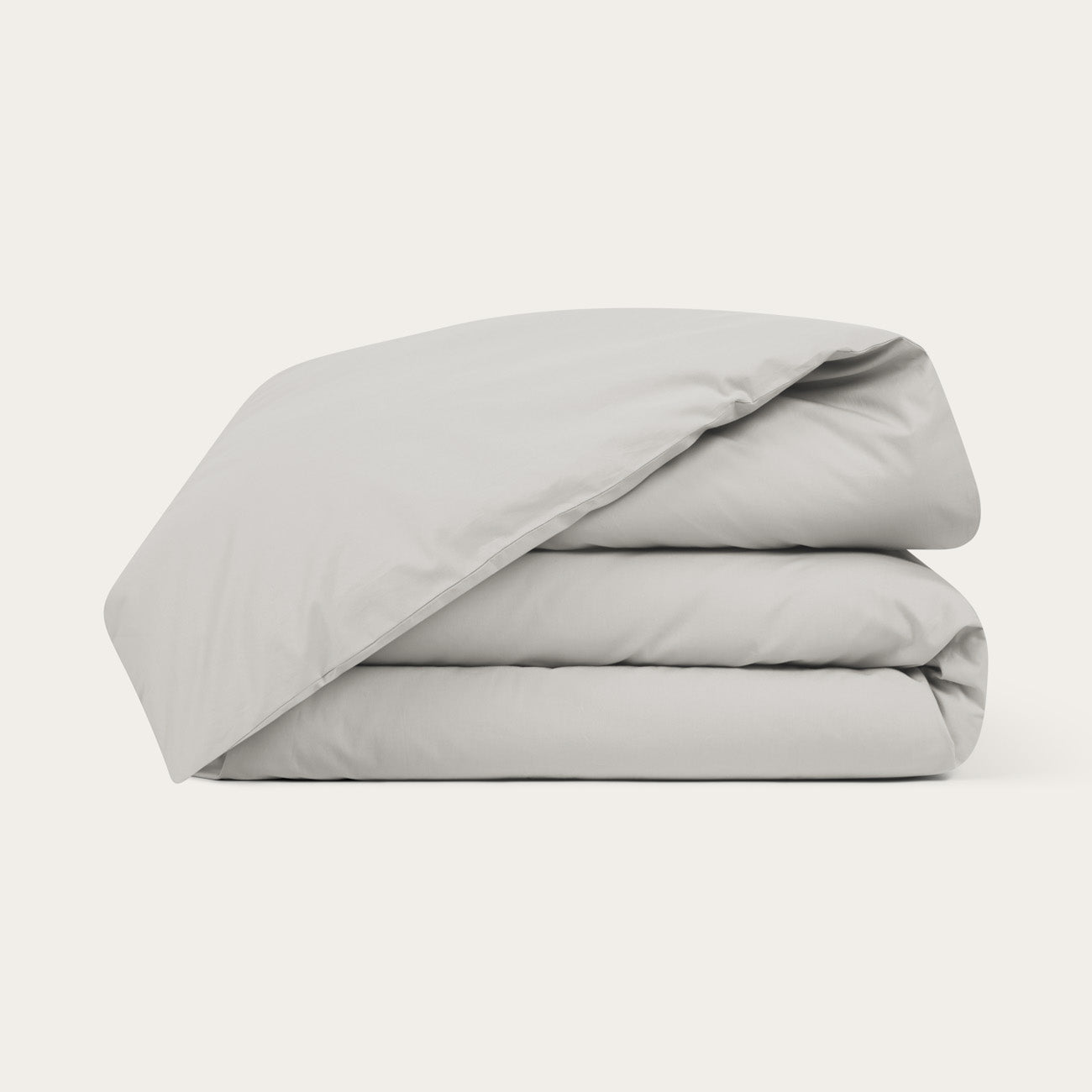Percale Cloud Grey Duvet