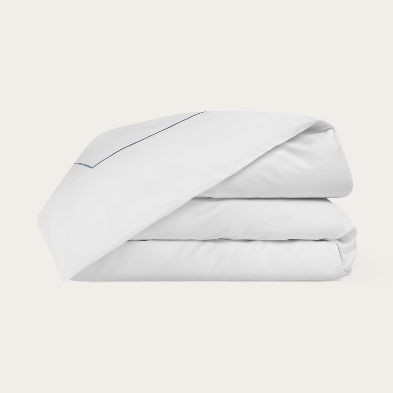 Percale Cord Blue Duvet
