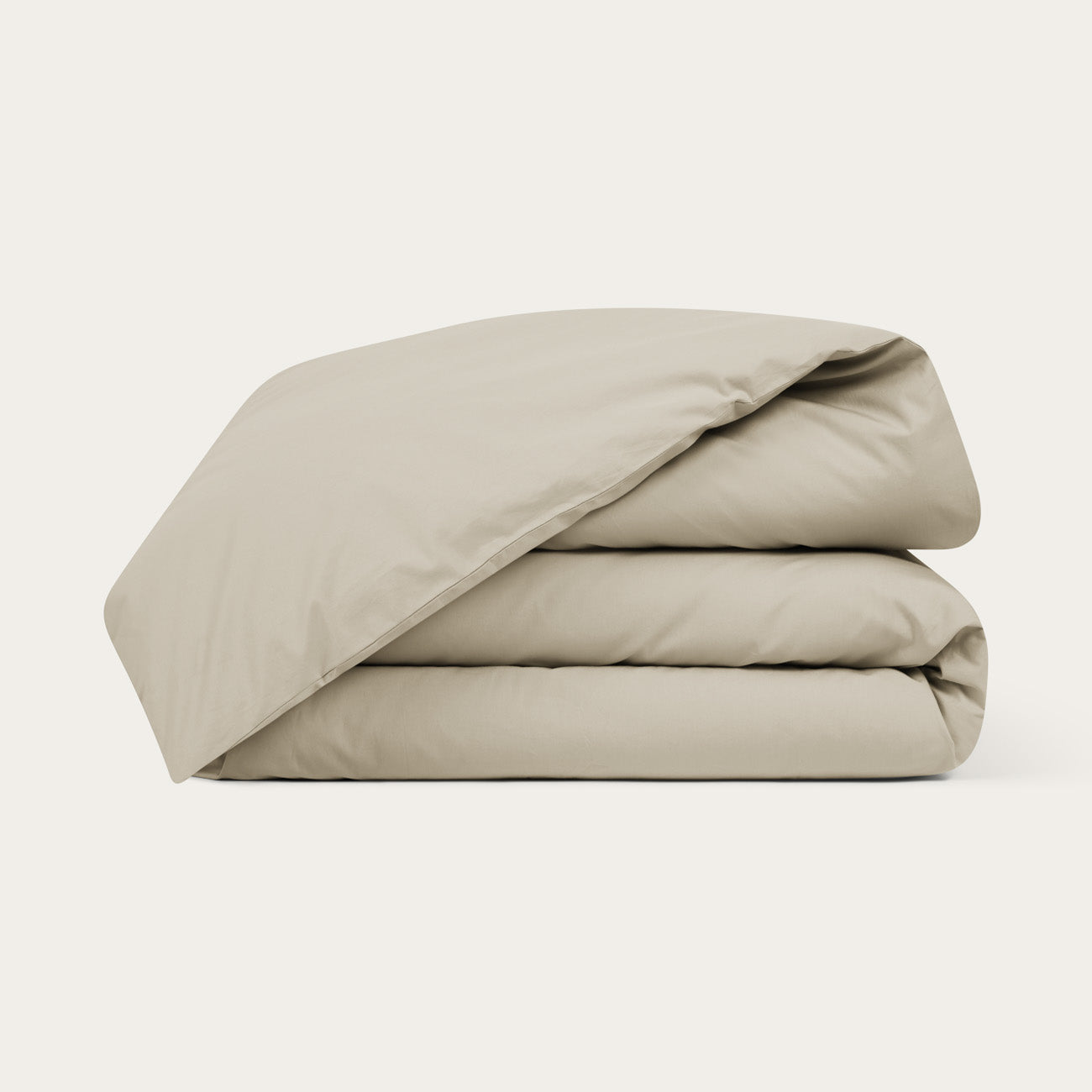 Percale Sand Duvet