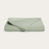 Percale Sage Green Flat Sheet