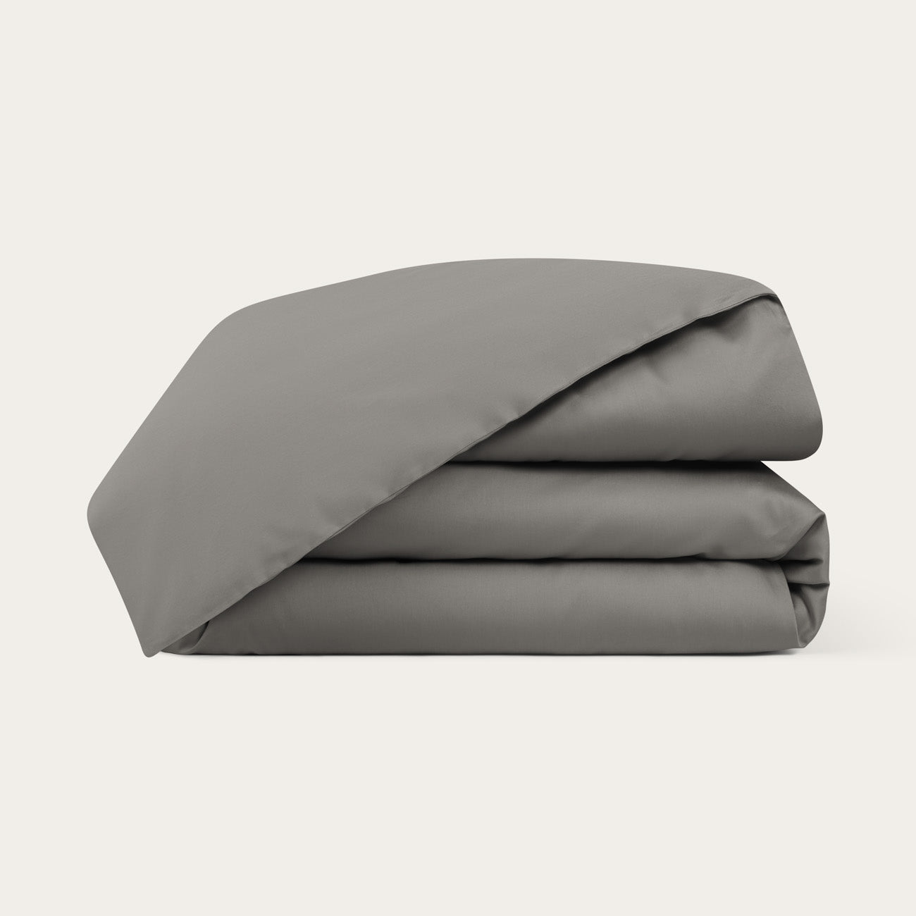Sateen Charcoal Grey Duvet Cover
