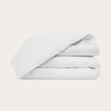 Sateen Snow White Duvet Cover