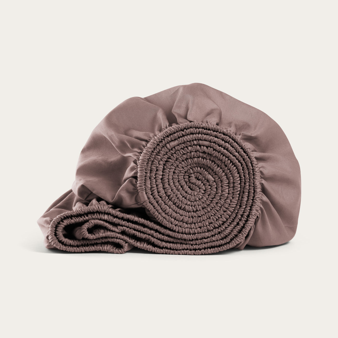 Sateen Dusty Rose Fitted Sheet