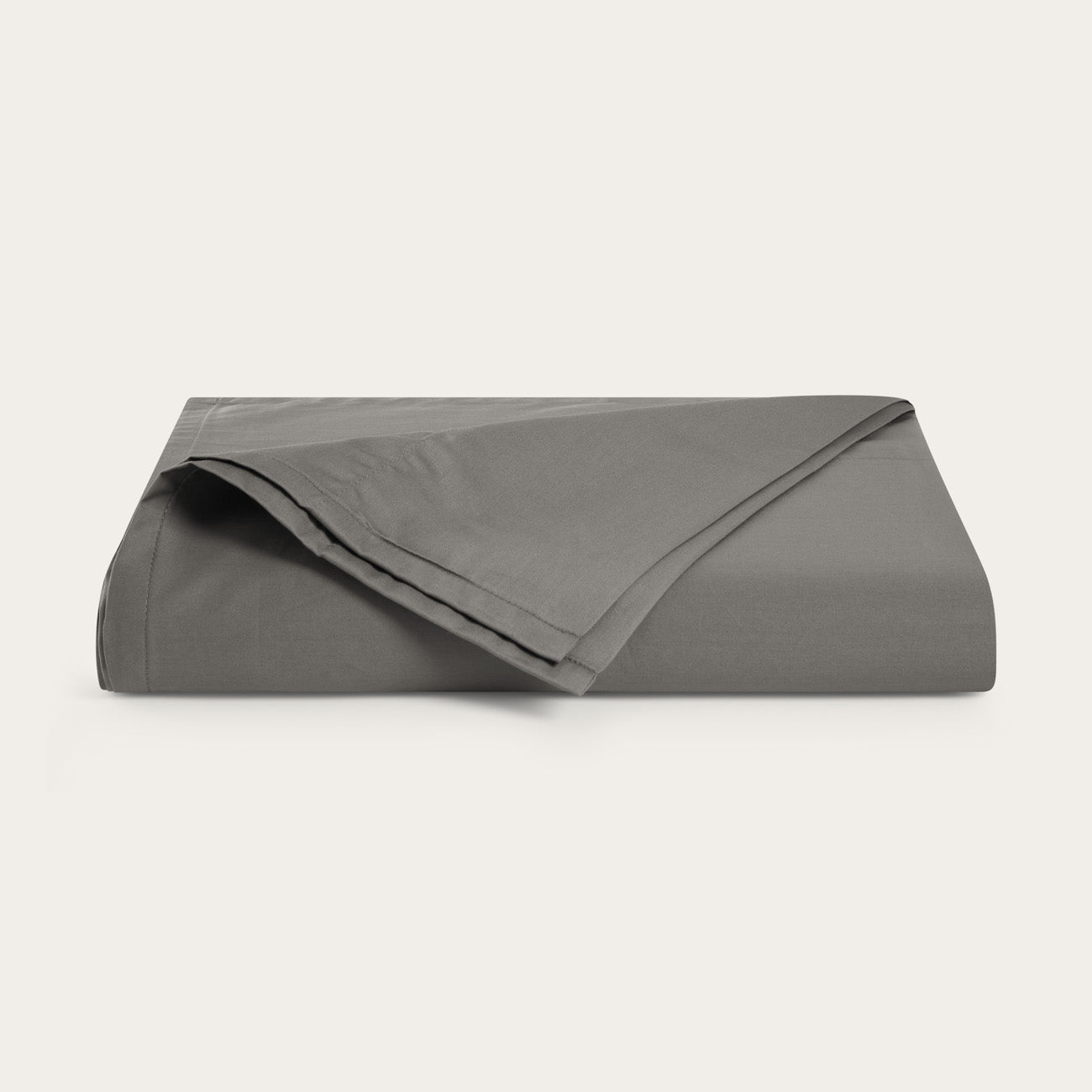 Sateen Charcoal Grey Flat Sheet