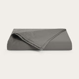 Sateen Charcoal Grey Flat Sheet