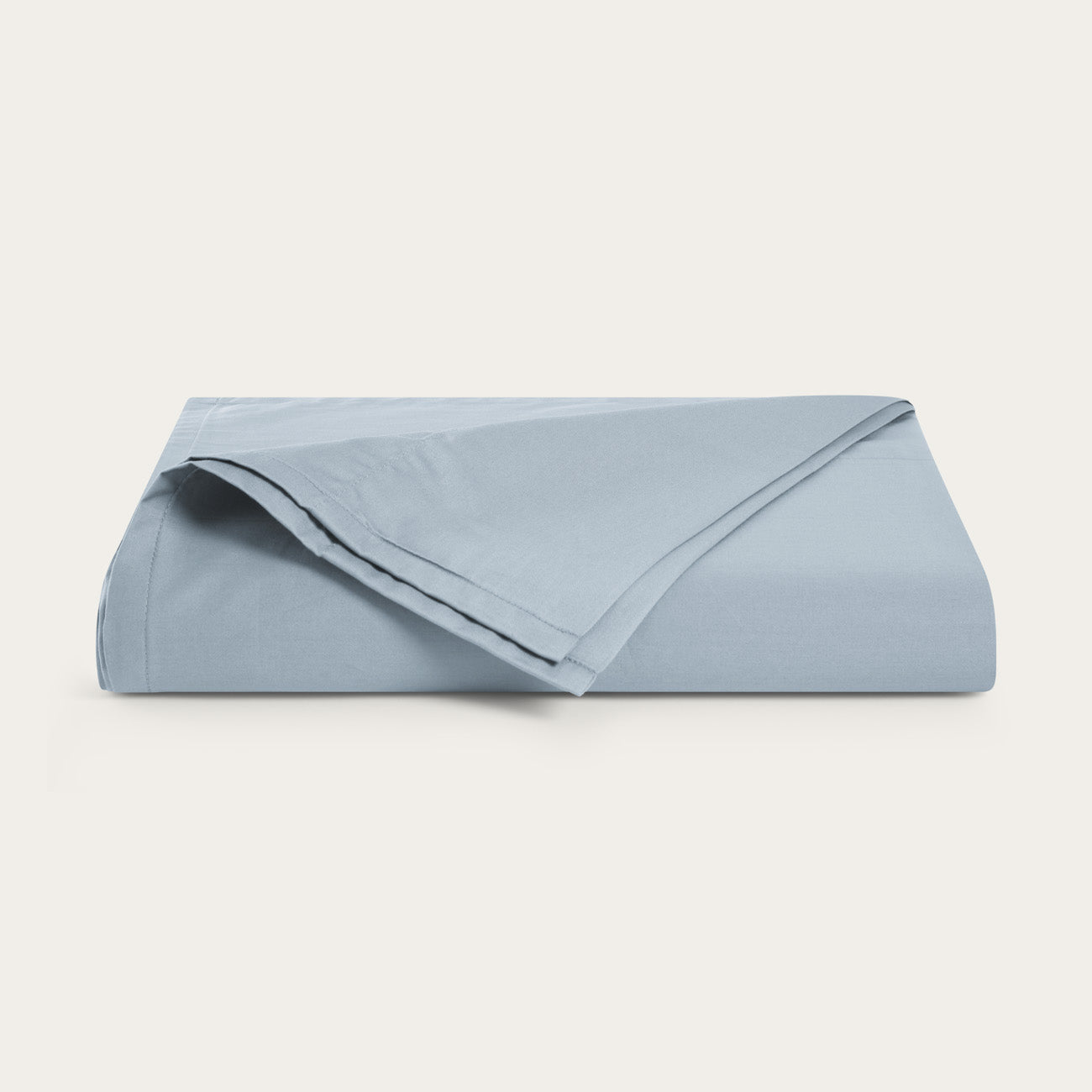 Sateen Ice Blue Flat Sheet