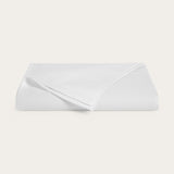 Sateen Snow White Flat Sheet