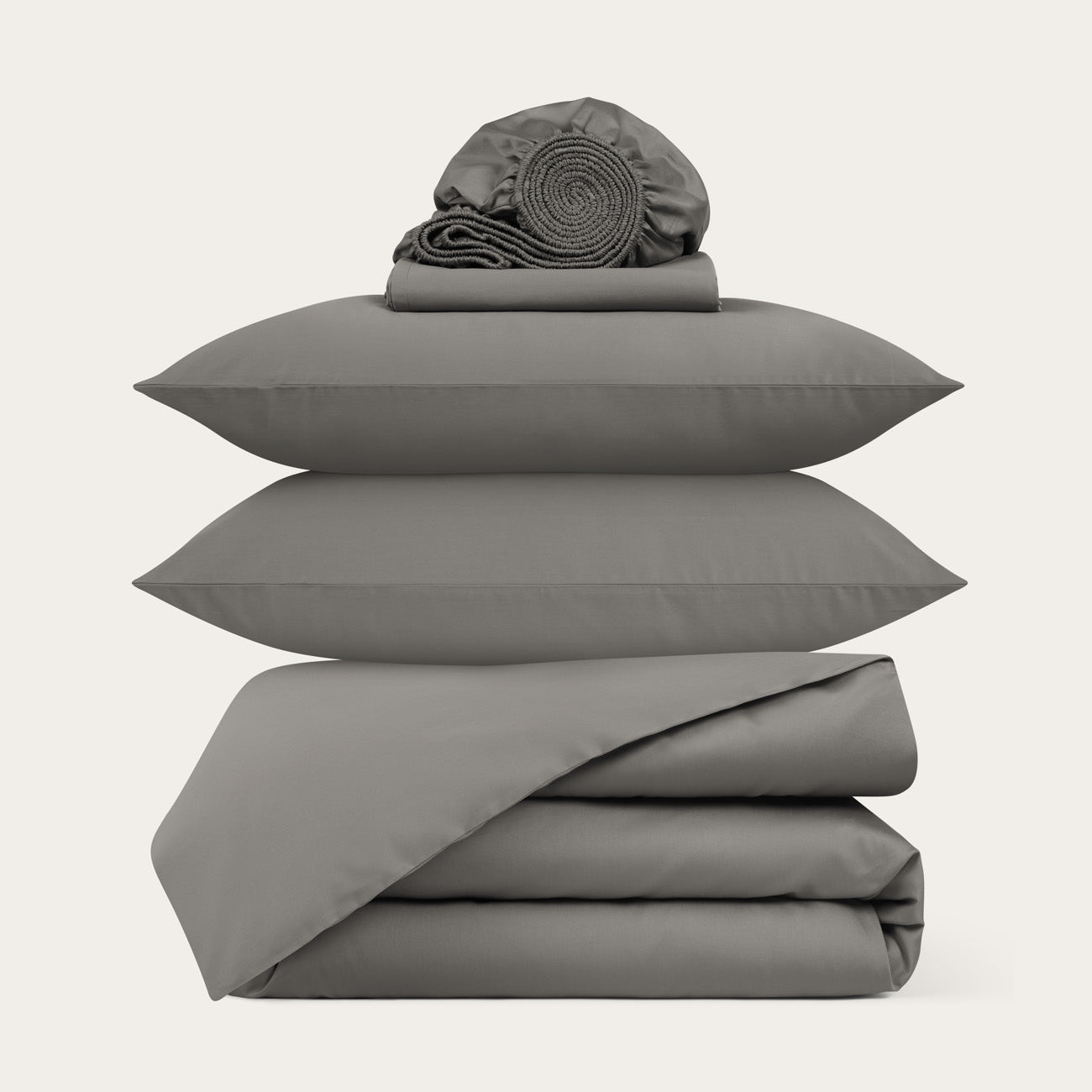 Sateen Charcoal Grey Signature Bundle