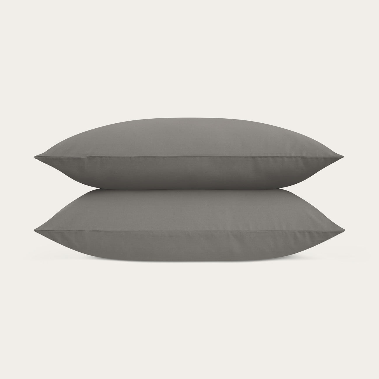 Sateen Charcoal Grey Pillow Case