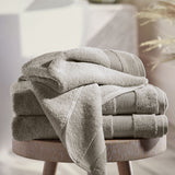 Plush Organic Cotton Towel Bundles - Light Grey