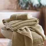 Plush Organic Cotton Towel Bundles - Sand Pebble