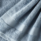 Plush Organic Cotton Towel Bundles - Blue Fog