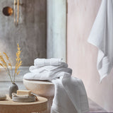 Plush Organic Cotton Towel Bundles - Arctic White