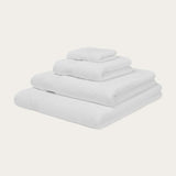 Plush Organic Cotton Towel Bundles - Arctic White